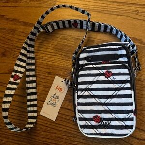 NWT Lug Ladybug Lane Skeeter Mini Bridge Crossbody